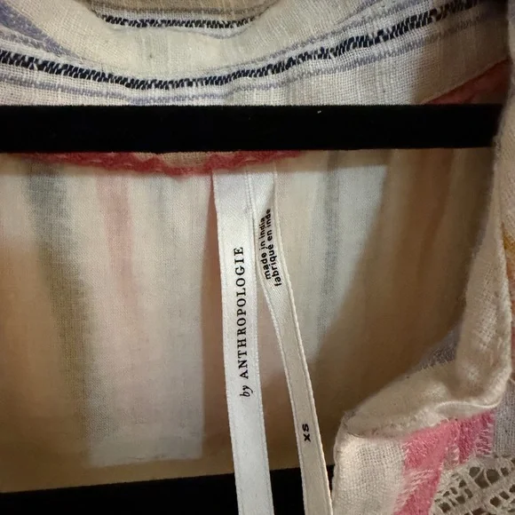 Striped Tiered dress by Anthropologie - Picture 2 of 7